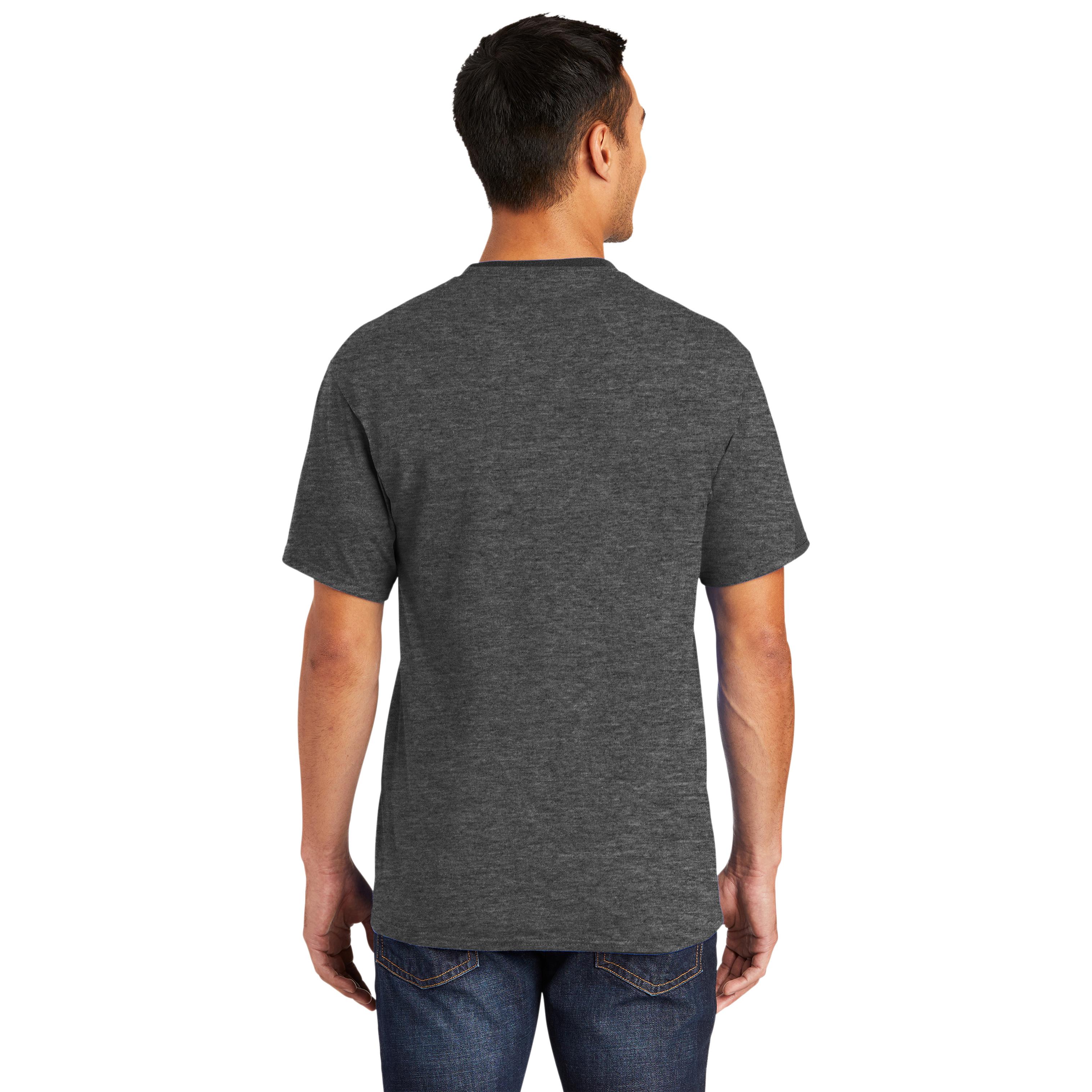 Port & Company PC55 Core Blend Tee - Dark Heather Gray | Full Source