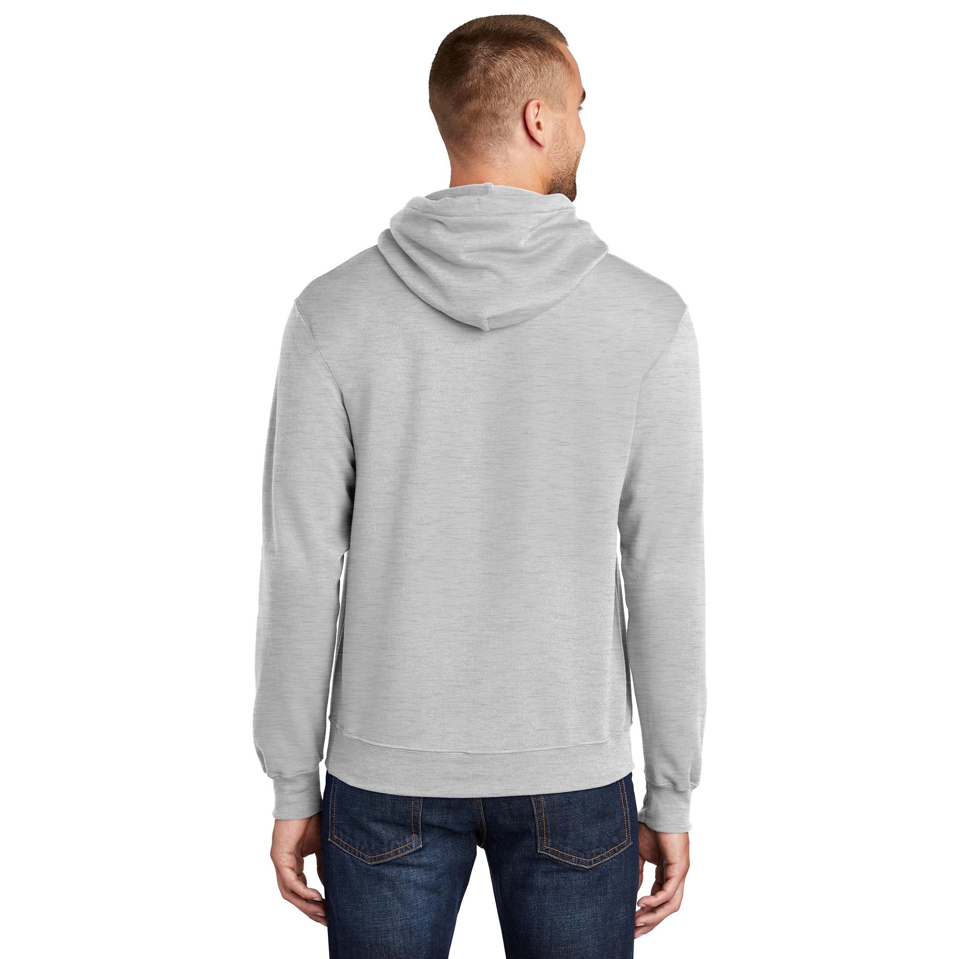 Port & Company PC78H Core Fleece Pullover Hooded Sweatshirt - Ash ...