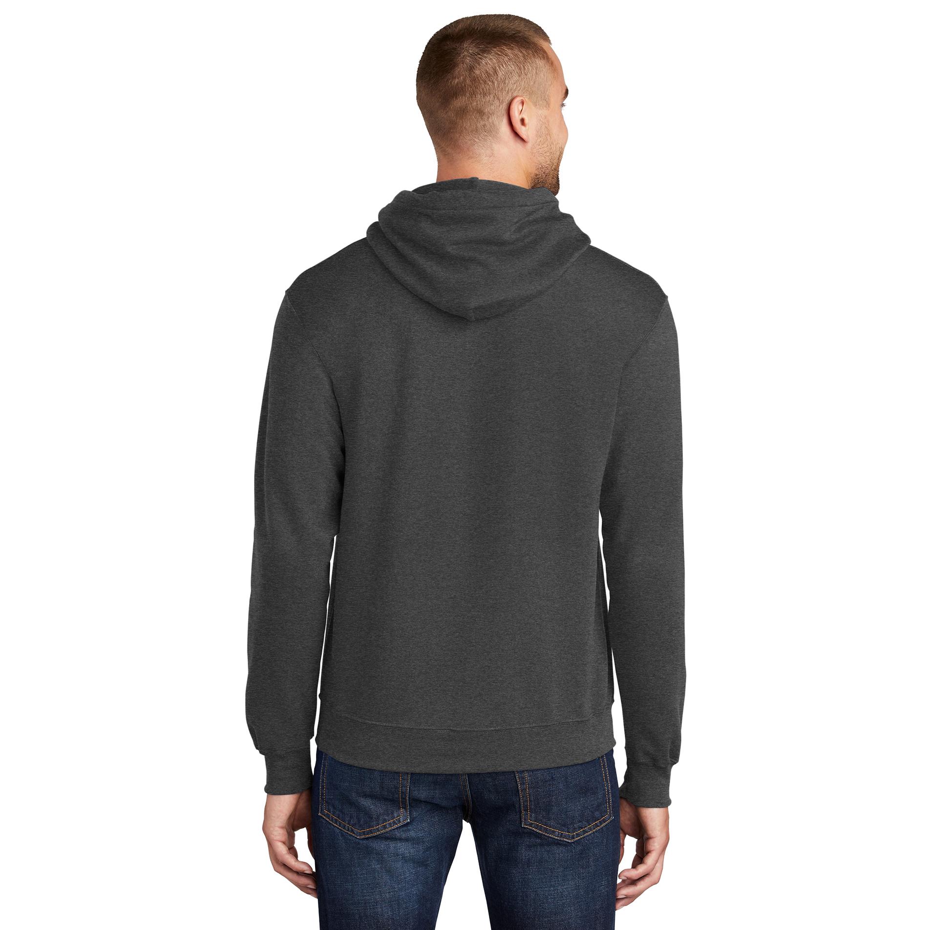 Port & Company PC78H Core Fleece Pullover Hooded Sweatshirt - Dark ...