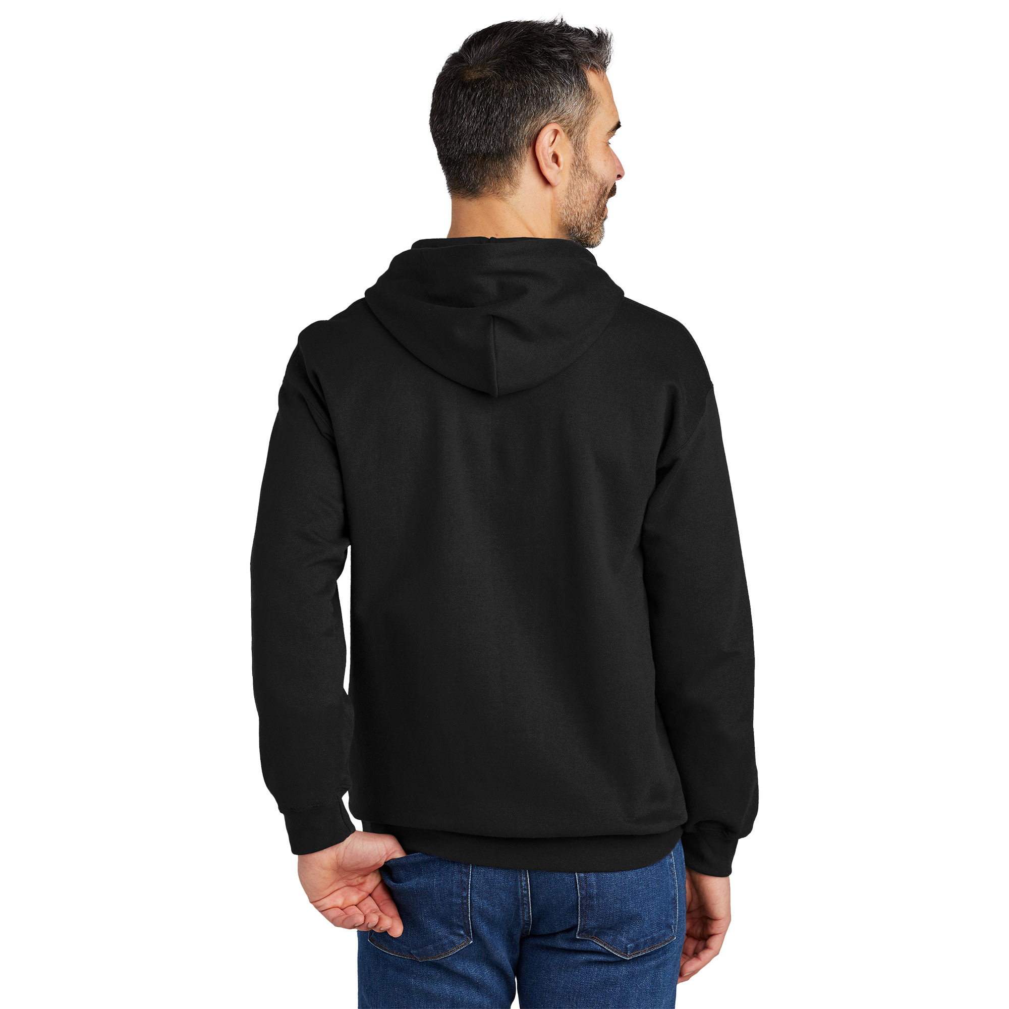 Gildan SF500 Softstyle Pullover Hooded Sweatshirt - Black | Full Source