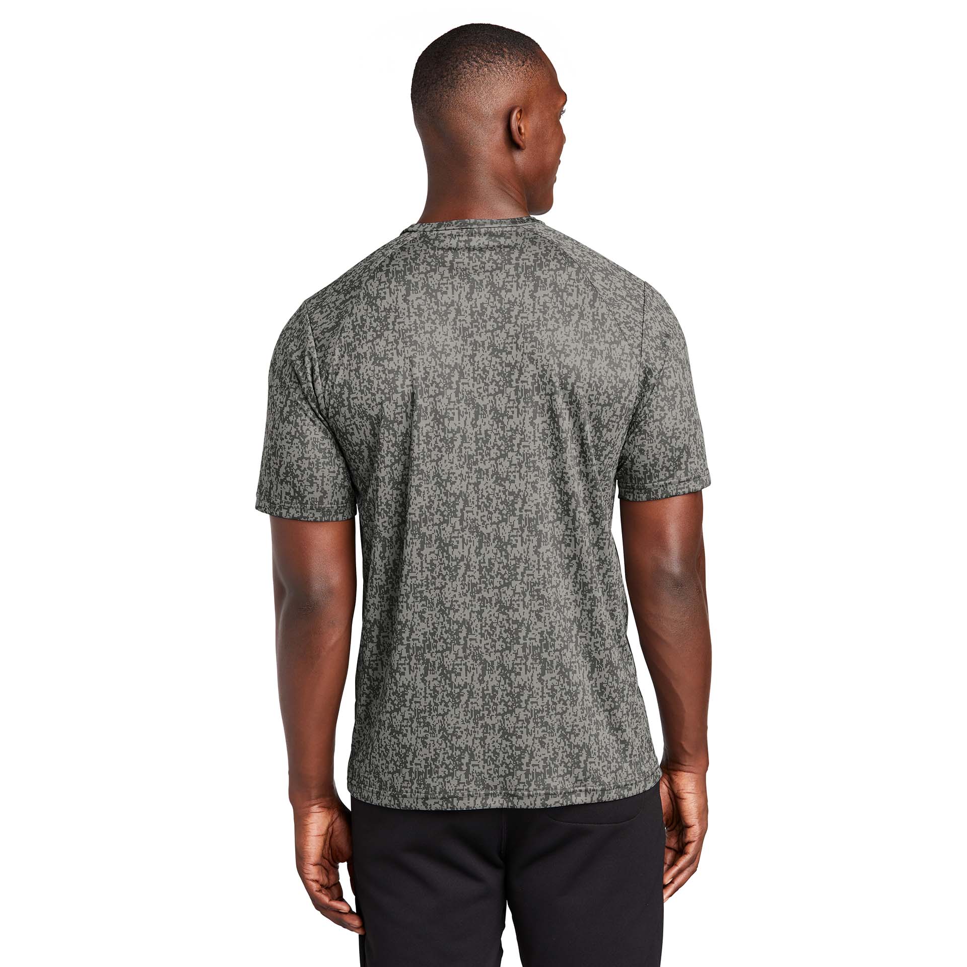 Sport-Tek ST460 Digi Camo Tee - White - XL