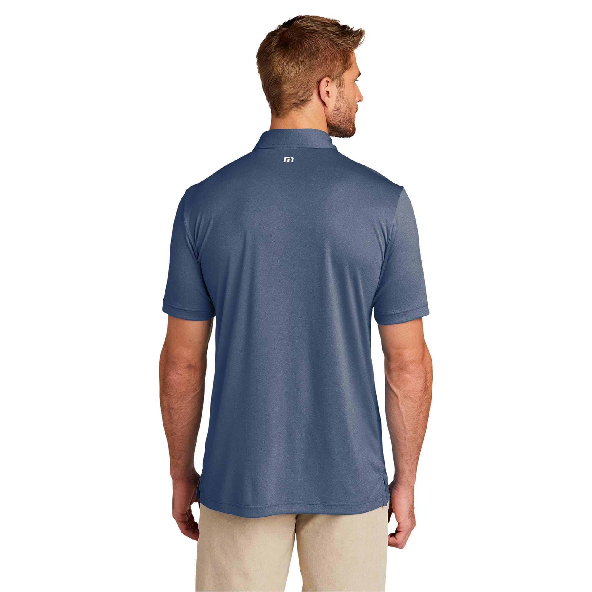 TravisMathew TM1MU410 Coto Performance Polo - Vintage Indigo/Black