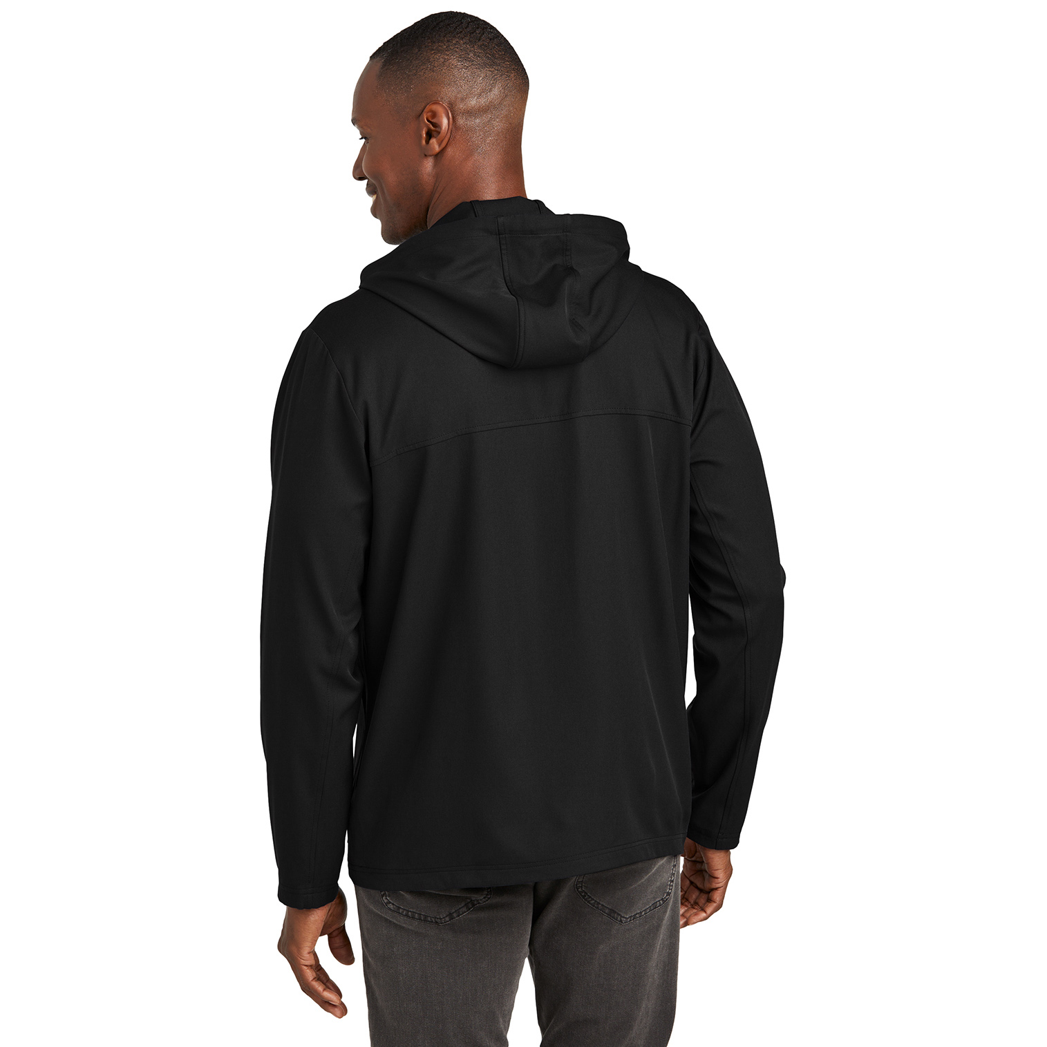 TravisMathew TM1MZ338 Balboa Hooded Full-Zip Jacket - Black