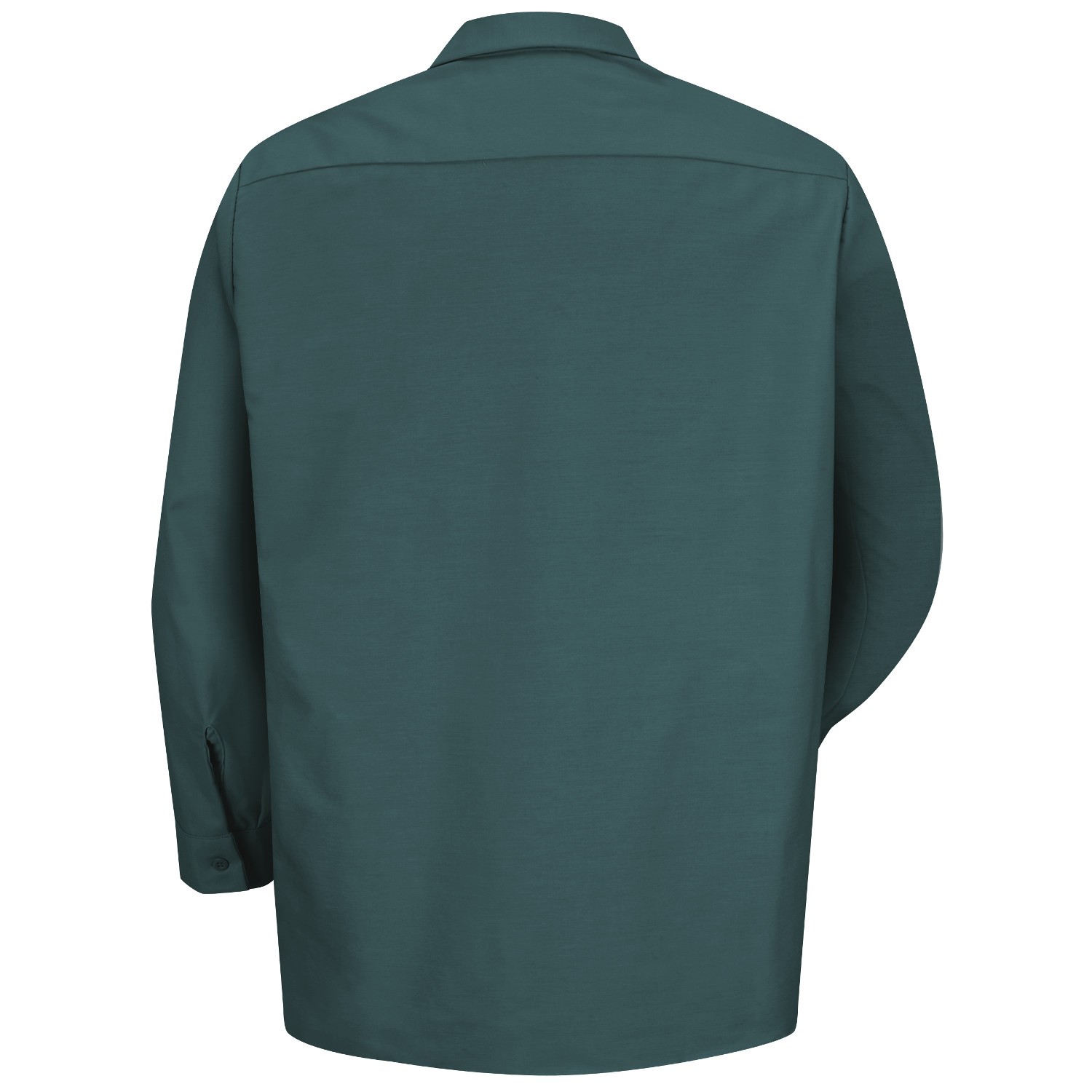 Red Kap SP14 Men's Industrial Work Shirt - Long Sleeve - Spruce Green ...