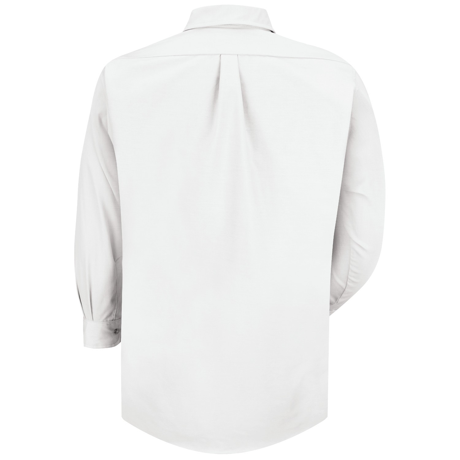 Red Kap SP90 Men's Poplin Dress Shirt - Long Sleeve - White | Full Source