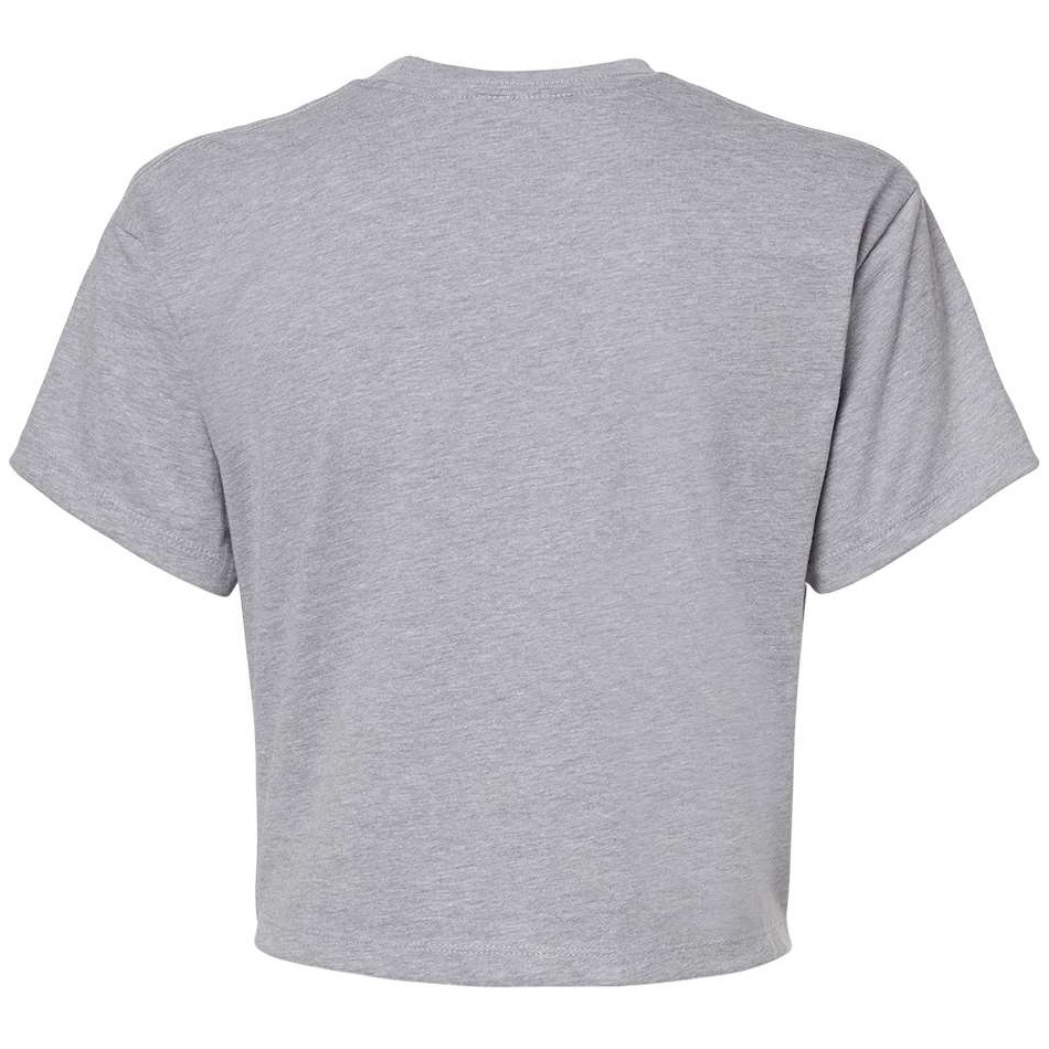 Tシャツ・カットソー CROPPED LEVEL T T-SHIRT SS-1580-Heather-Grey-B.jpg