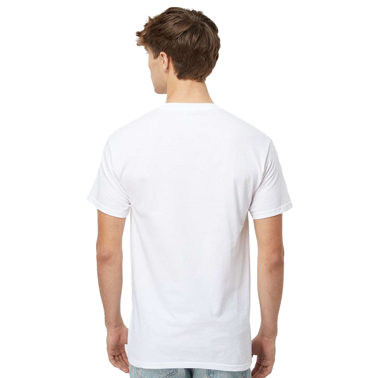 M&O 4800 Gold Soft Touch T-Shirt - White | Full Source