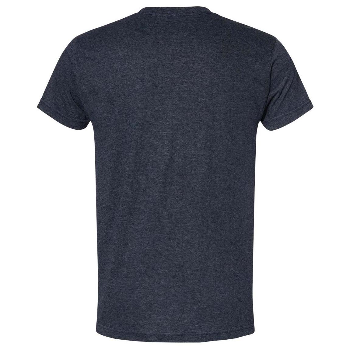 Bayside 5710 USA-Made Triblend Crew - Tri Navy | Full Source