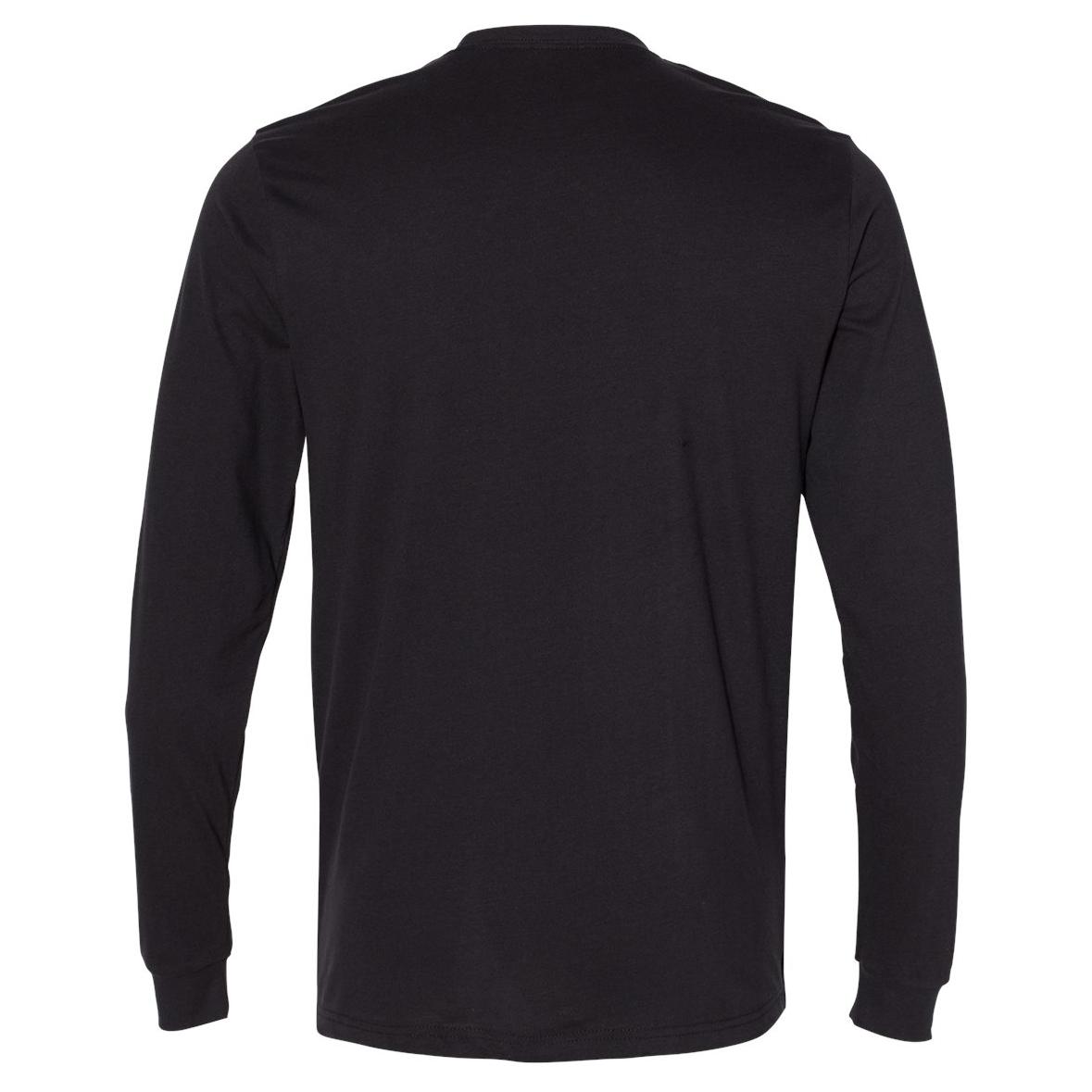 Next Level 6411 Sueded Long Sleeve Crew - Black | Full Source