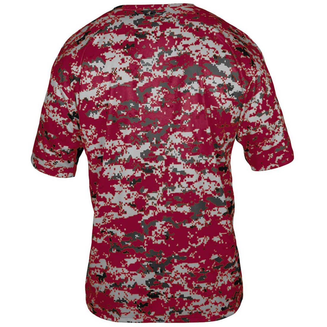 Badger Digital Camo Wicking Short Sleeve T Shirt - 4180 2180