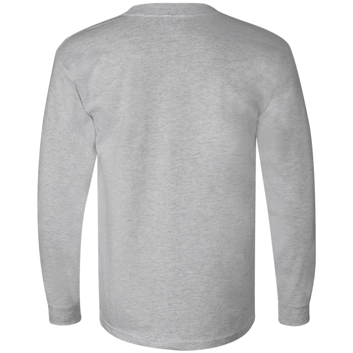 Bayside 6100 USA-Made Long Sleeve T-Shirt - Dark Ash | Full Source