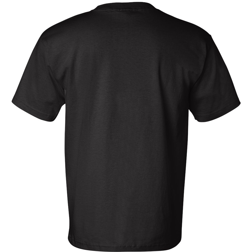 Bayside 7100 USA-Made Short Sleeve T-Shirt with a Pocket