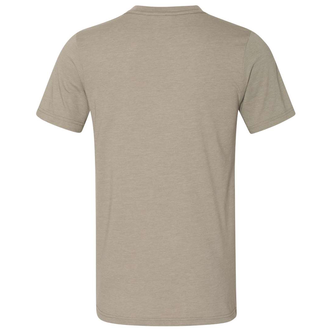 Bella + Canvas BC3005CVC Unisex Heather CVC V-Neck Tee - Heather Stone ...