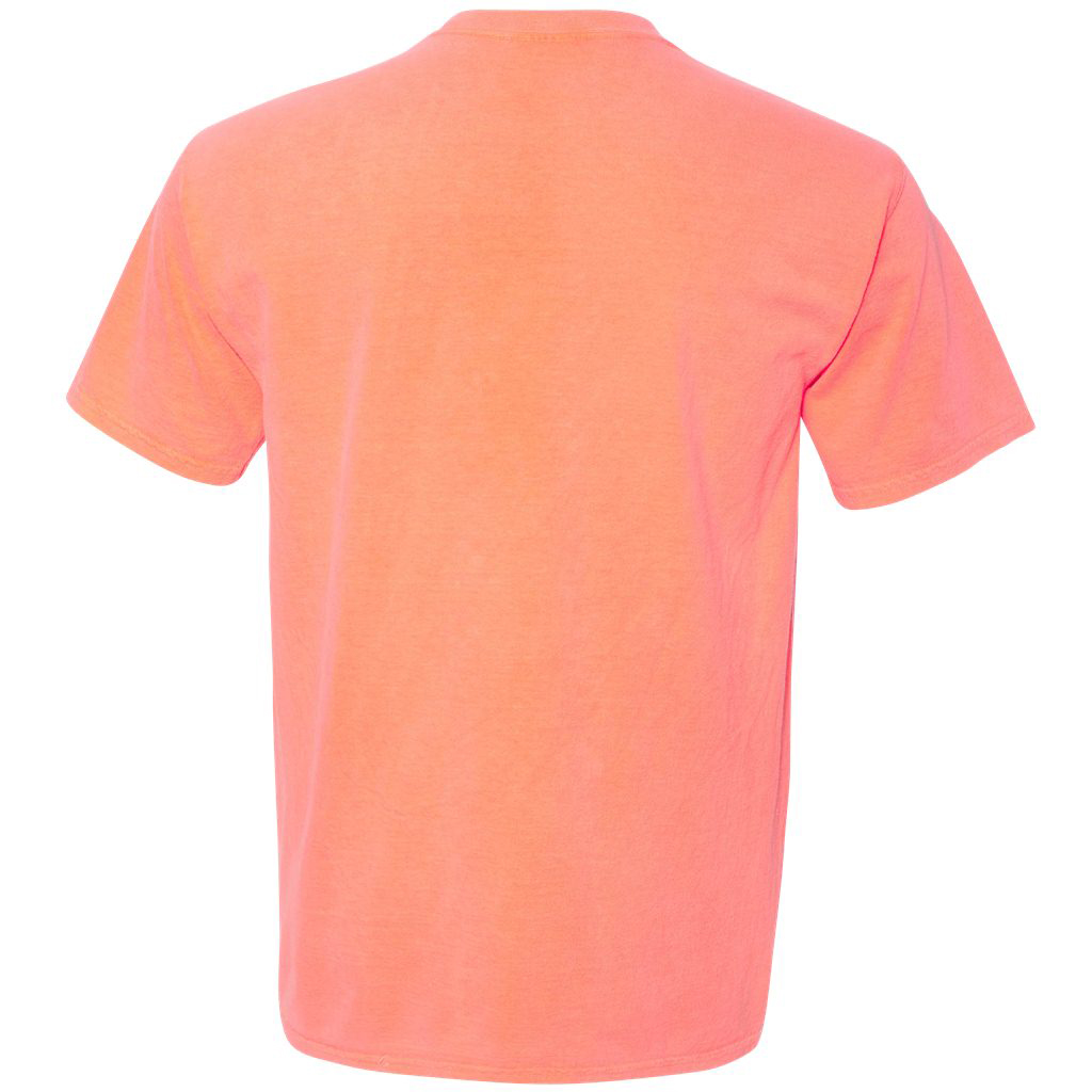 Comfort Colors Personalized Sweatshirt Neon Red Orange