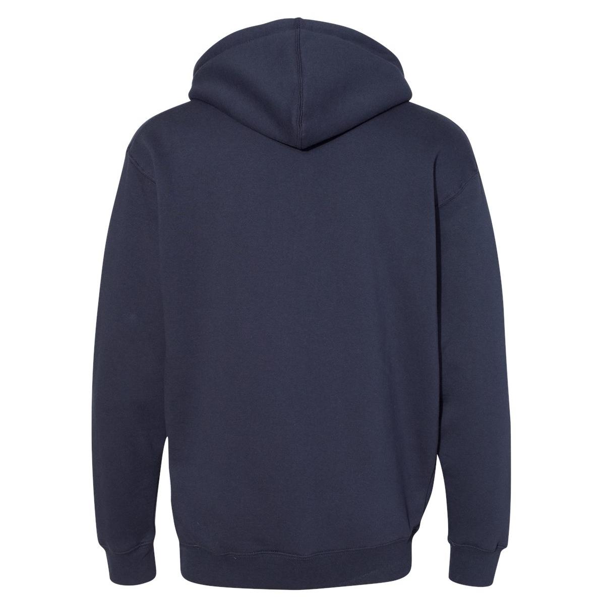  Independent Trading Co. ITC Mens Poly-Tech Hooded Full-Zip  Sweatshirt Black XS: Clothing, Shoes & Jewelry