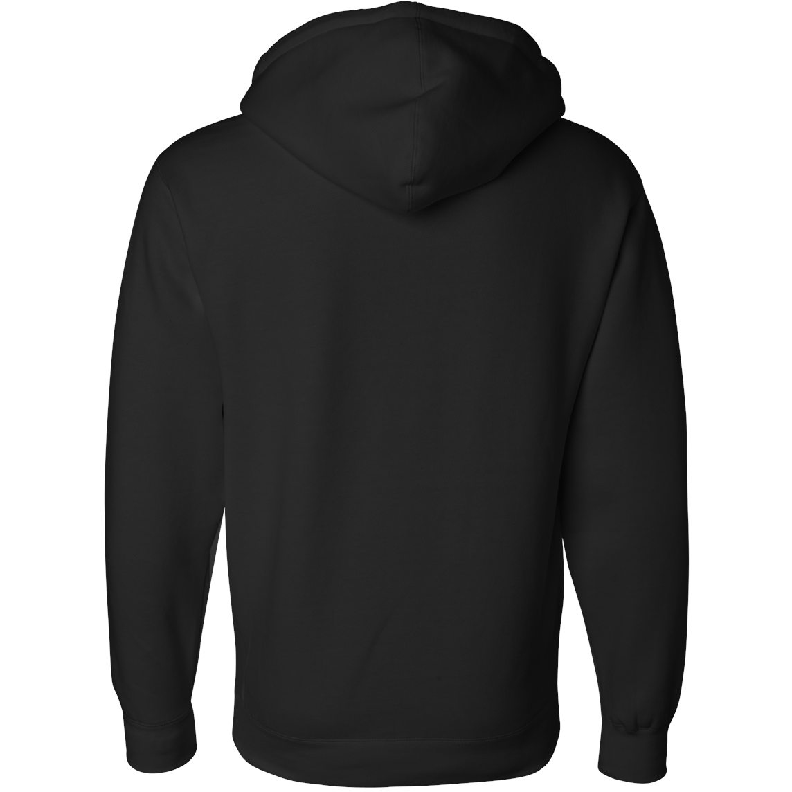 Independent Trading Co. IND4000 Heavyweight Hooded Sweatshirt Black L