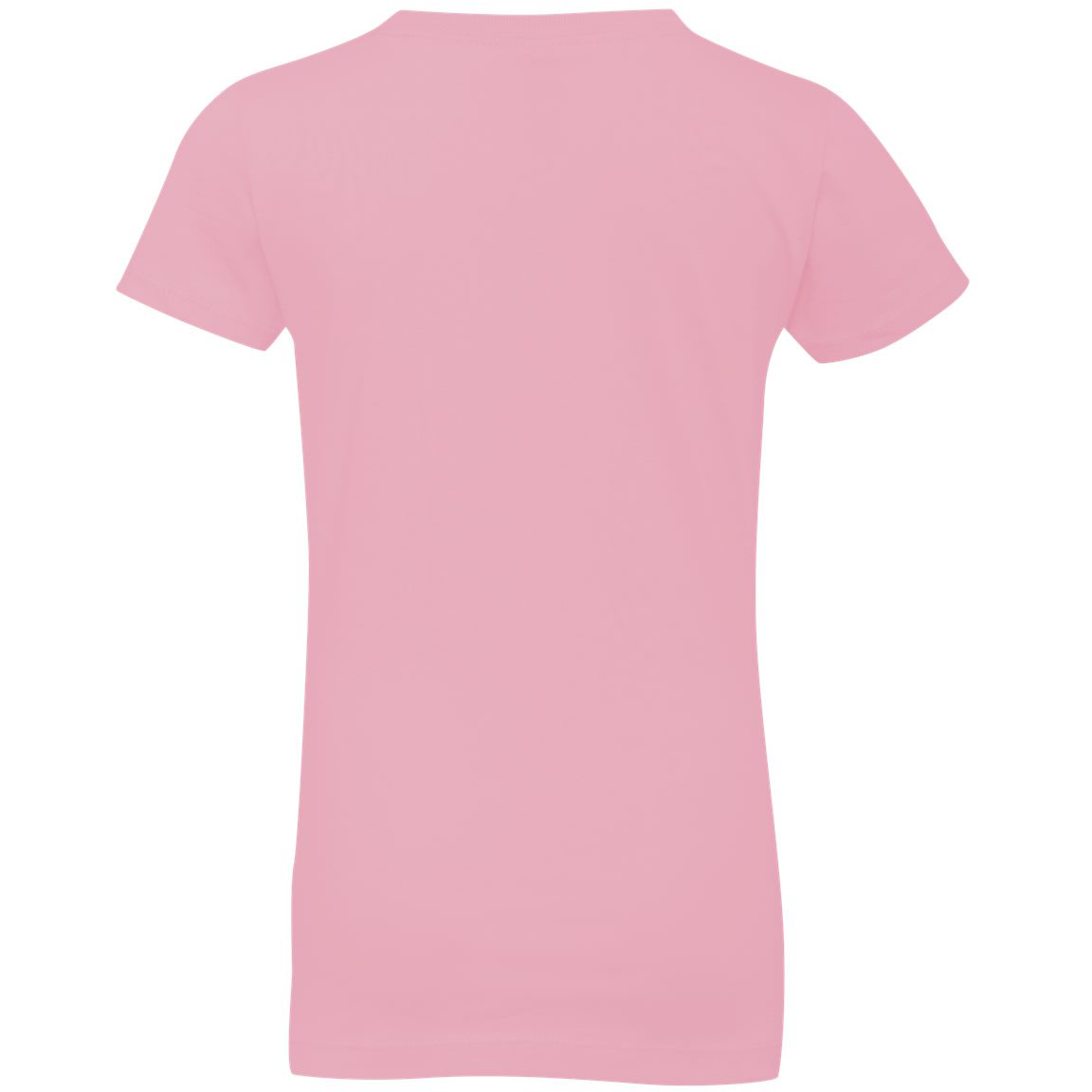 Next Level Apparel Girls Princess Youth T-Shirt - Super Soft 100% Combed Cotton, Hot Pink, XS - View #7