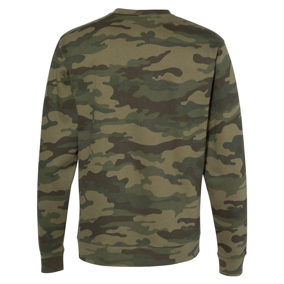 Independent Trading Co. SS3000 Midweight Sweatshirt - Forest Camo ...