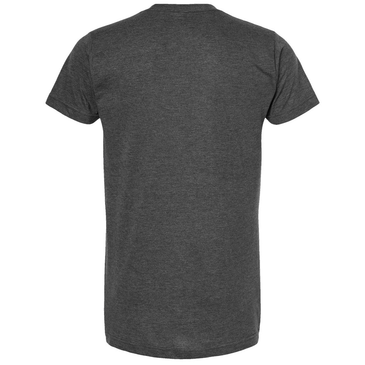 Tultex 202 Unisex Fine Jersey TShirt Heather Charcoal Full Source