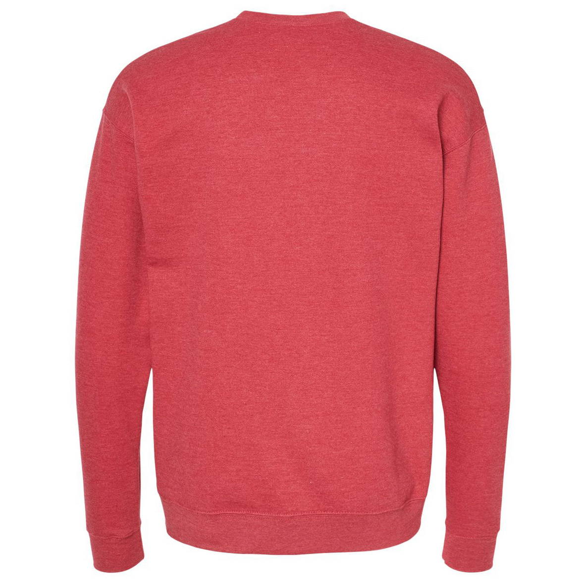 Heather red best sale crewneck sweatshirt