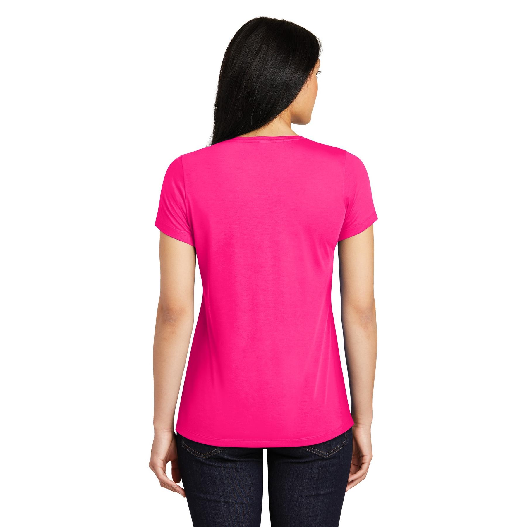 Sport-Tek LST450 Ladies PosiCharge Competitor Cotton Touch Tee - Neon ...