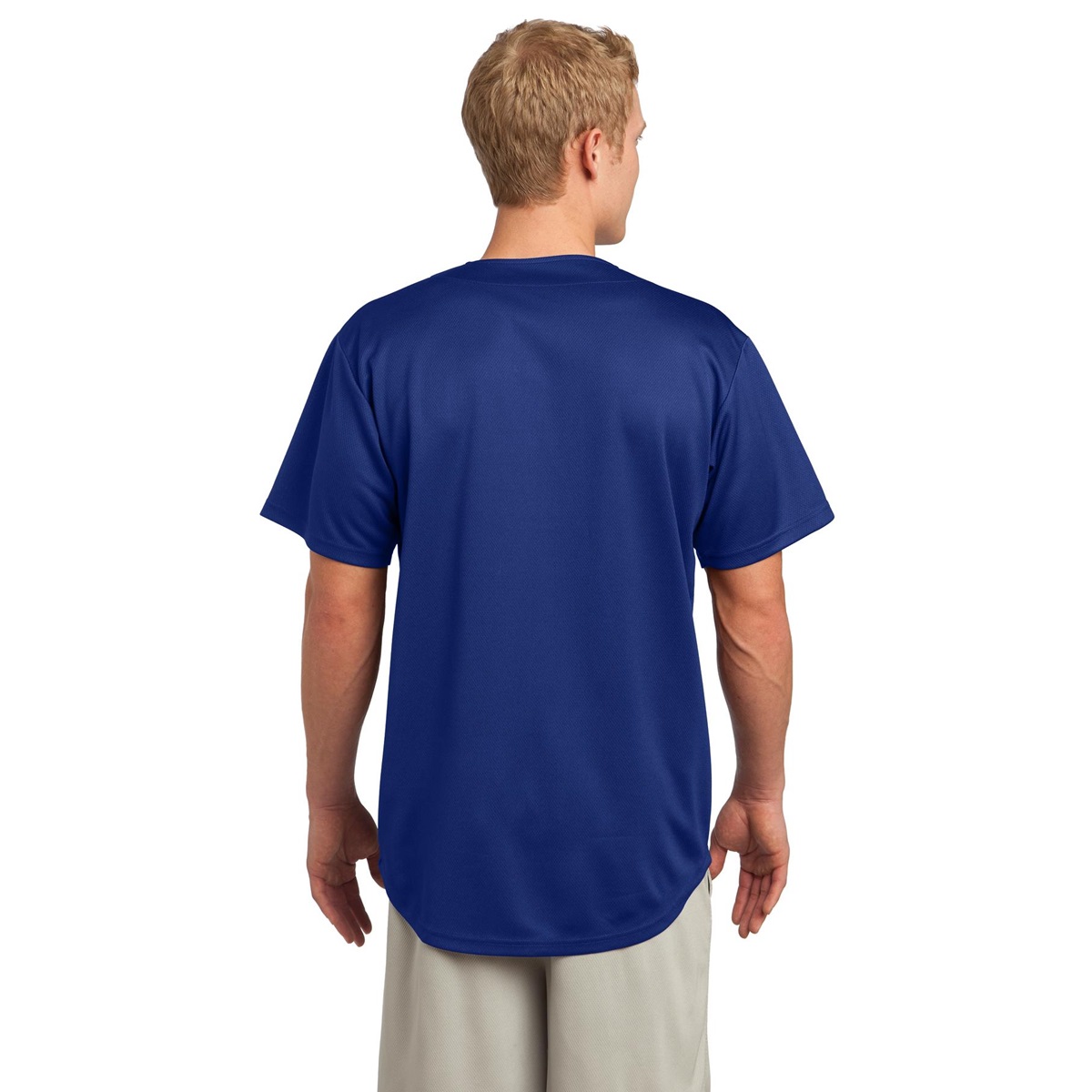 Sport-Tek PosiCharge Tough Mesh Full-Button Jersey, Product