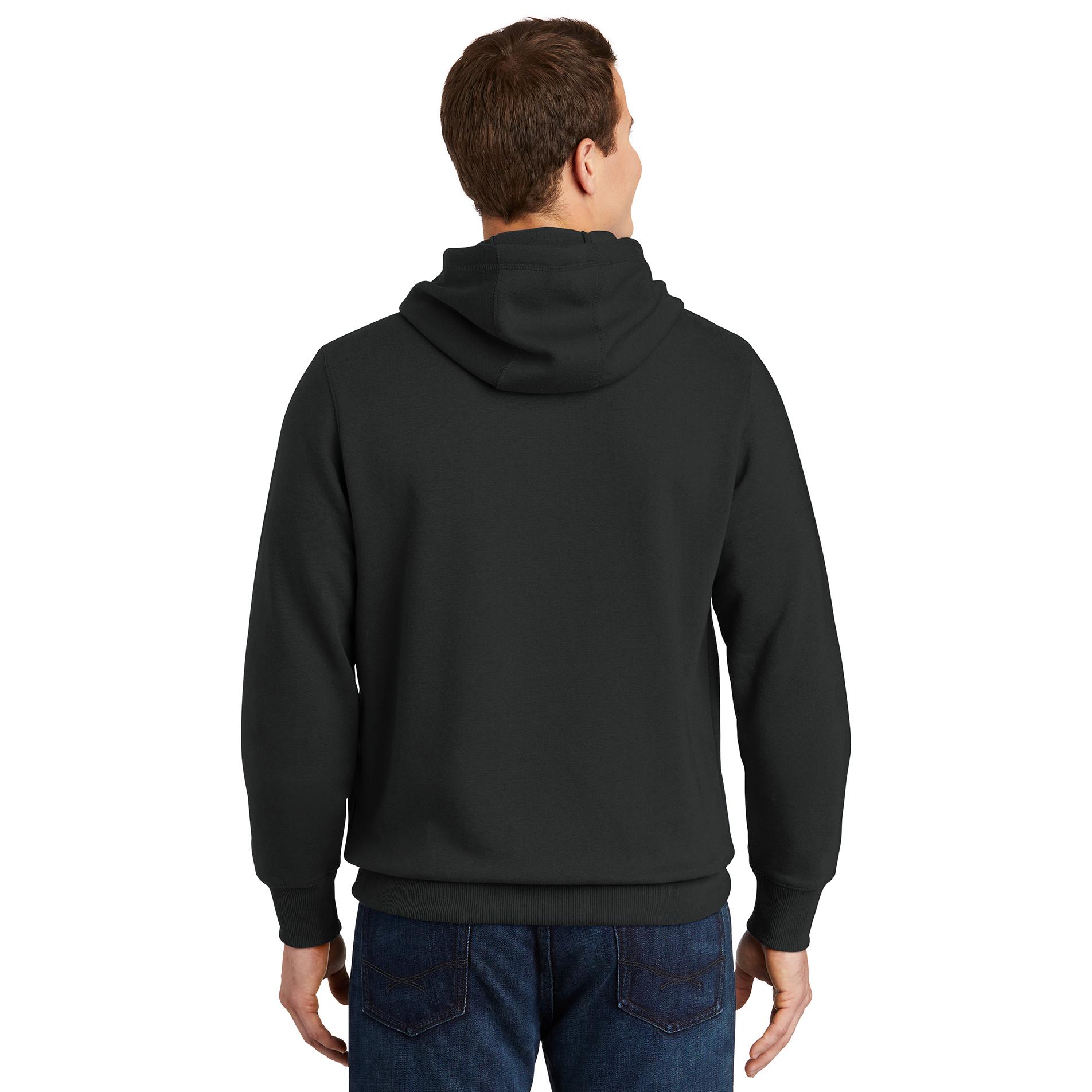 Sport-Tek ST254 Pullover Hooded Sweatshirt - Black | Full Source