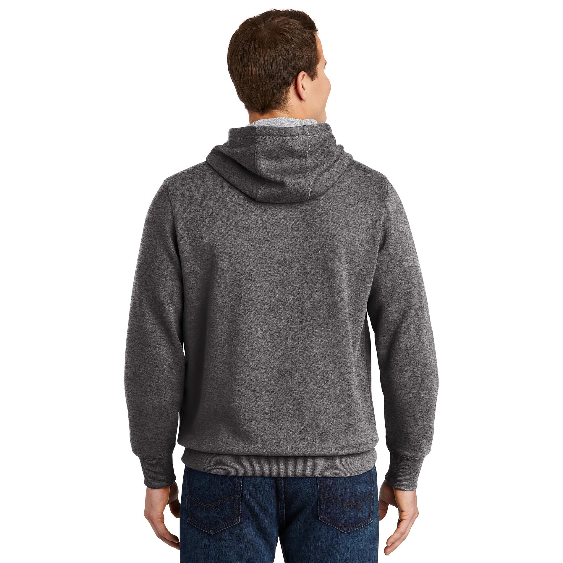 Sport-Tek ST254 Pullover Hooded Sweatshirt - Graphite Heather | Full Source