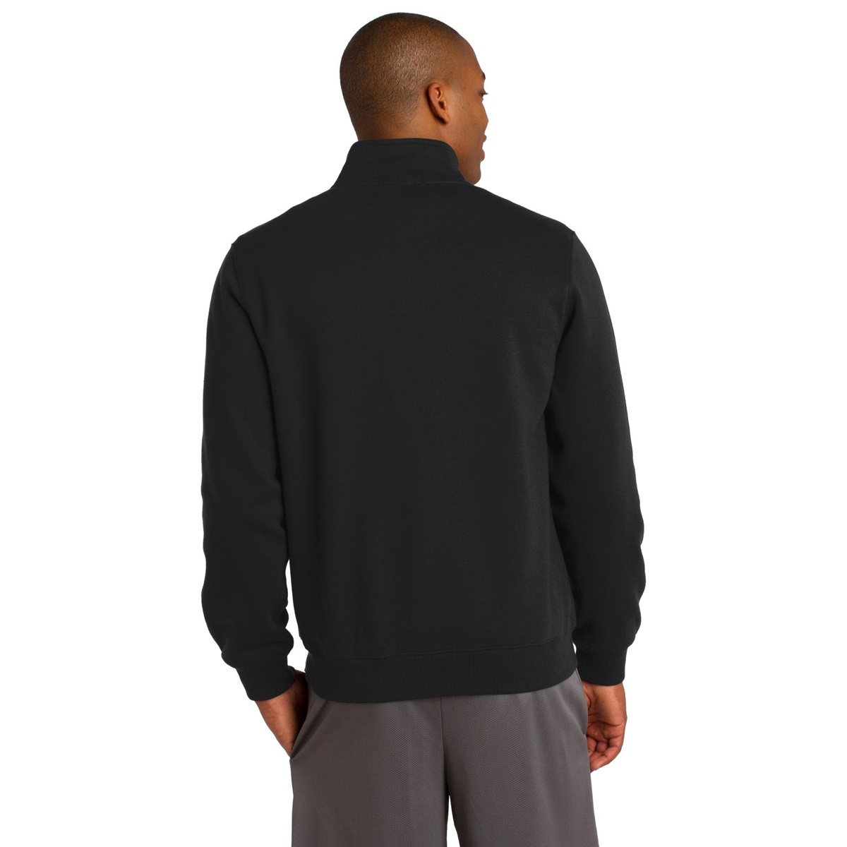 Sport-Tek ST259 Full-Zip Sweatshirt - Black | Full Source