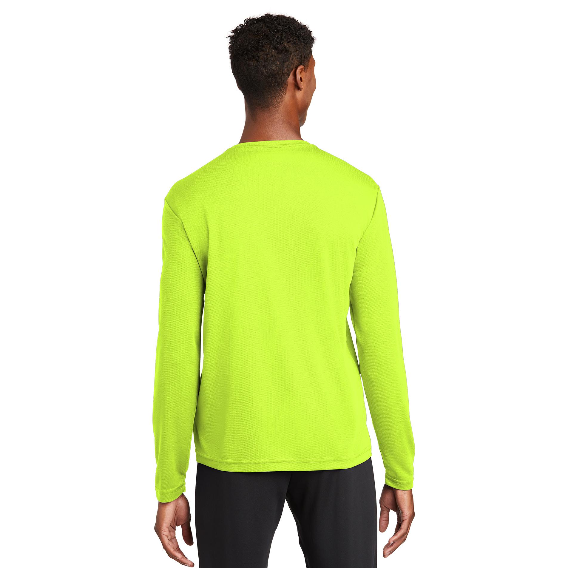 ロンT navy×light yellow 38 Bright Yellow to Grey 112 Modern Long Sleeve V Neck T Shirts