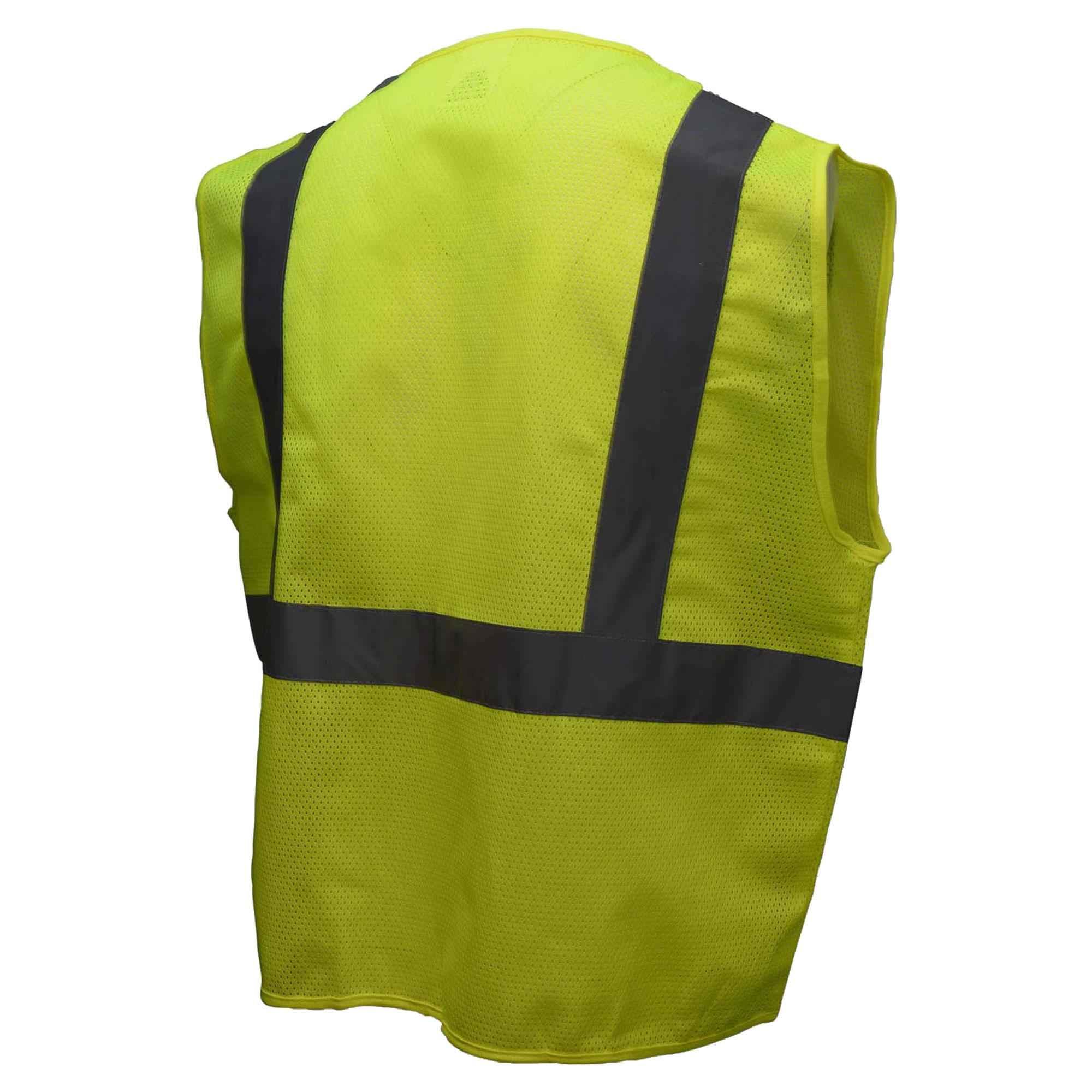 Radians SV2GM Economy Type R Class 2 Mesh Safety Vest - Yellow/Lime ...