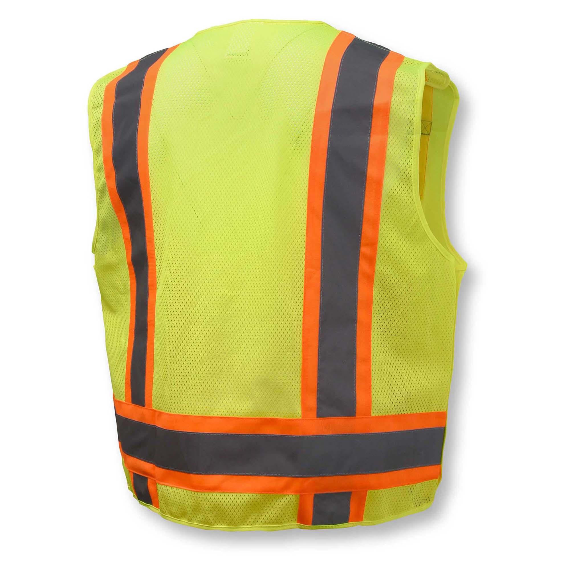 Radians SV46G Type R Class Breakaway Surveyor Safety Vest Yellow/Lime  Full Source
