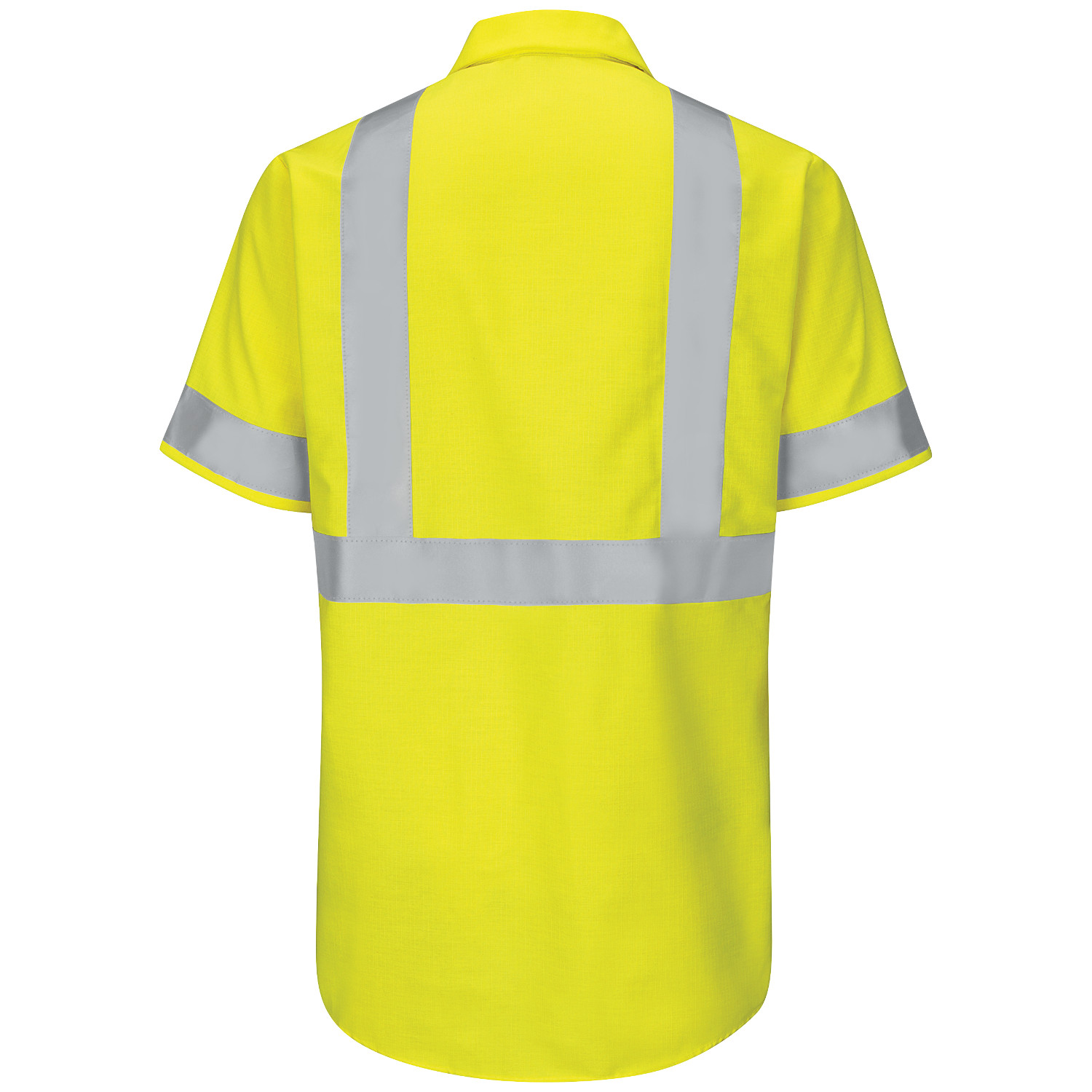 high visibility red shirt