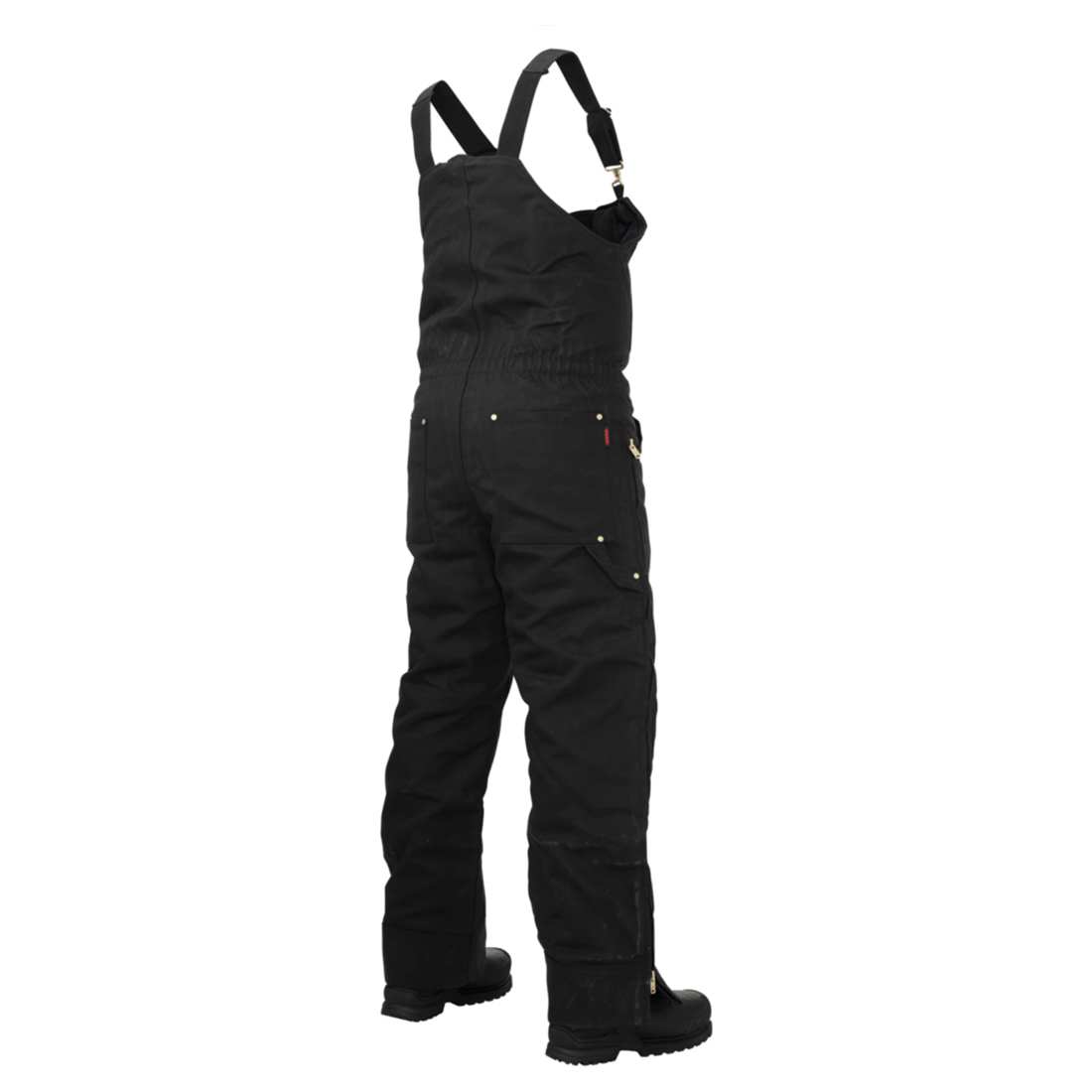 Tough Duck WB03 Insulated Duck Bib Overall Black Full Source
