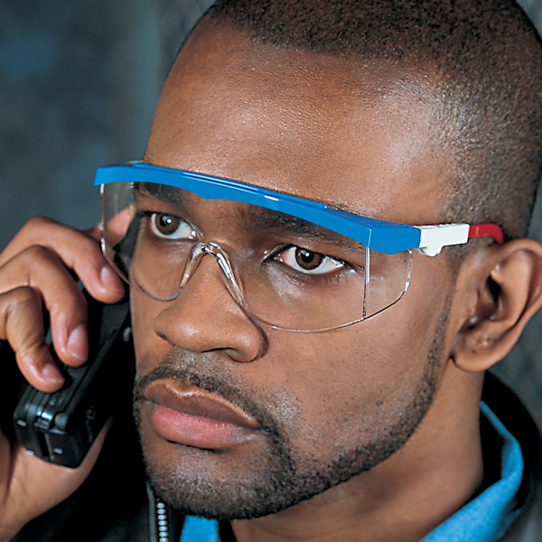 MCR Safety TK130AF Tomahawk Polycarbonate Clear Anti-fog Lens Safety Glasses with Red/White/Blue Frame MCR Safety TK130AF Tomahawk Polycarbonate Clear Anti-fog Lens Safety Glasses with Red/White/Blue Frame