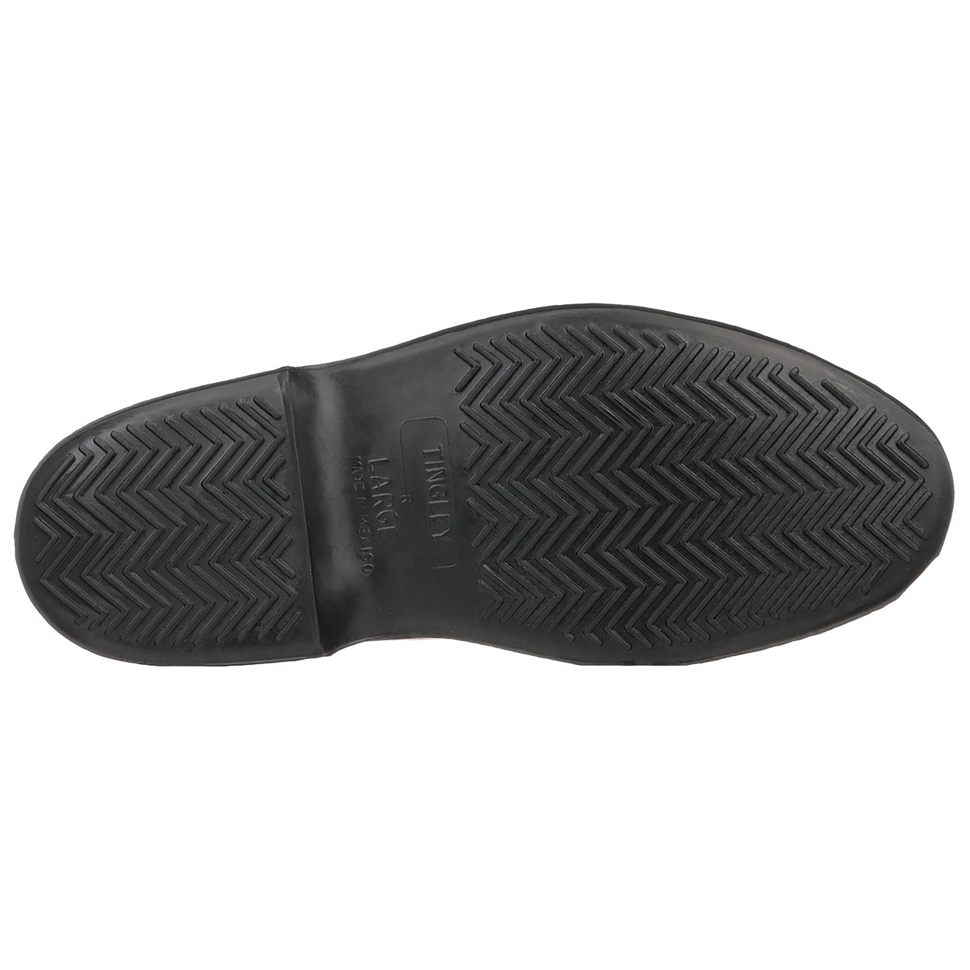 Tingley 1900 Weather Moccasin Rubber Overshoes Mens Black Waterproof size S Tingley Weather Fashions MOCCASIN black 1900 rubber dress  main image 2