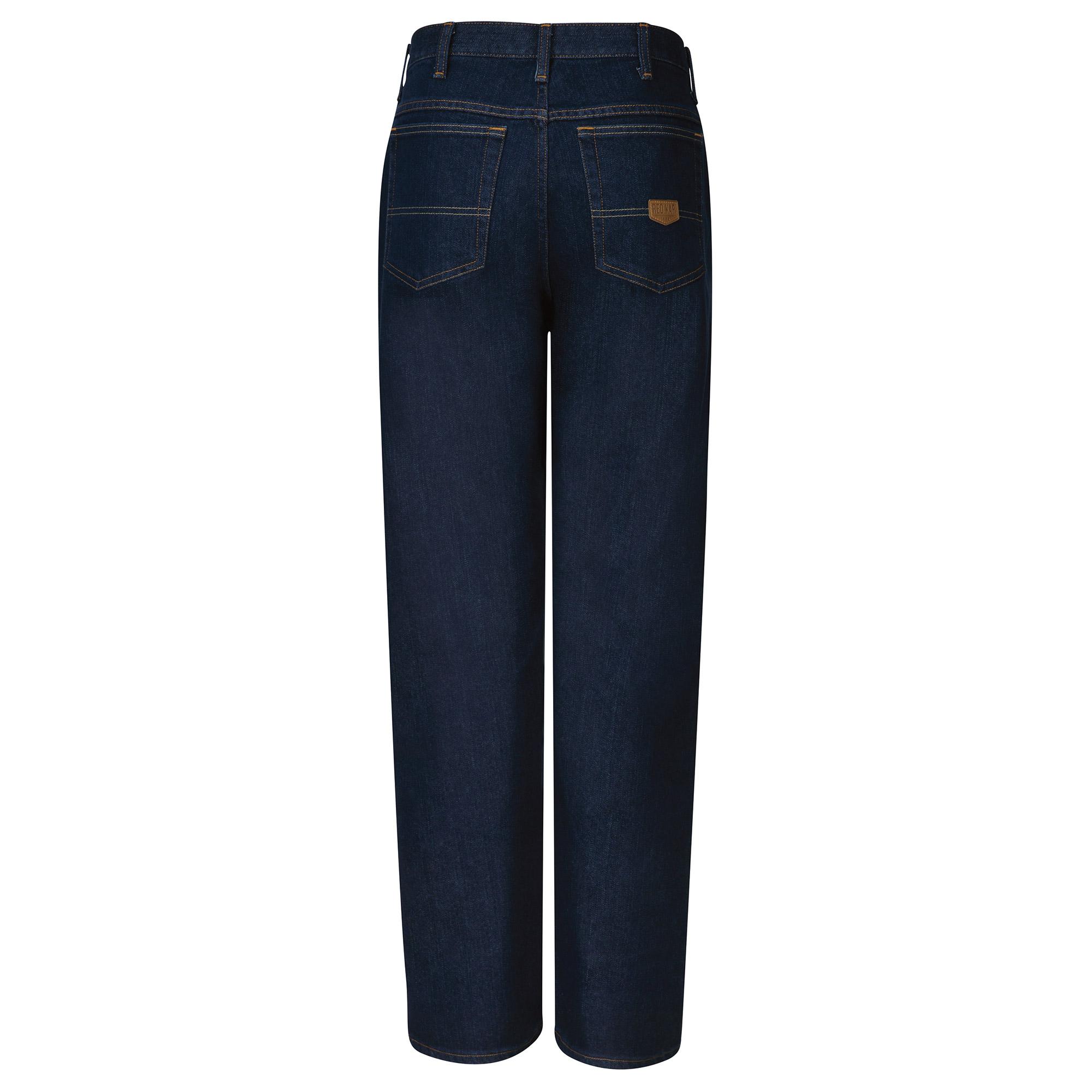 Red Kap PD90 Men's Dura-Kap Flex Work Jeans - Prewashed Indigo | Full ...