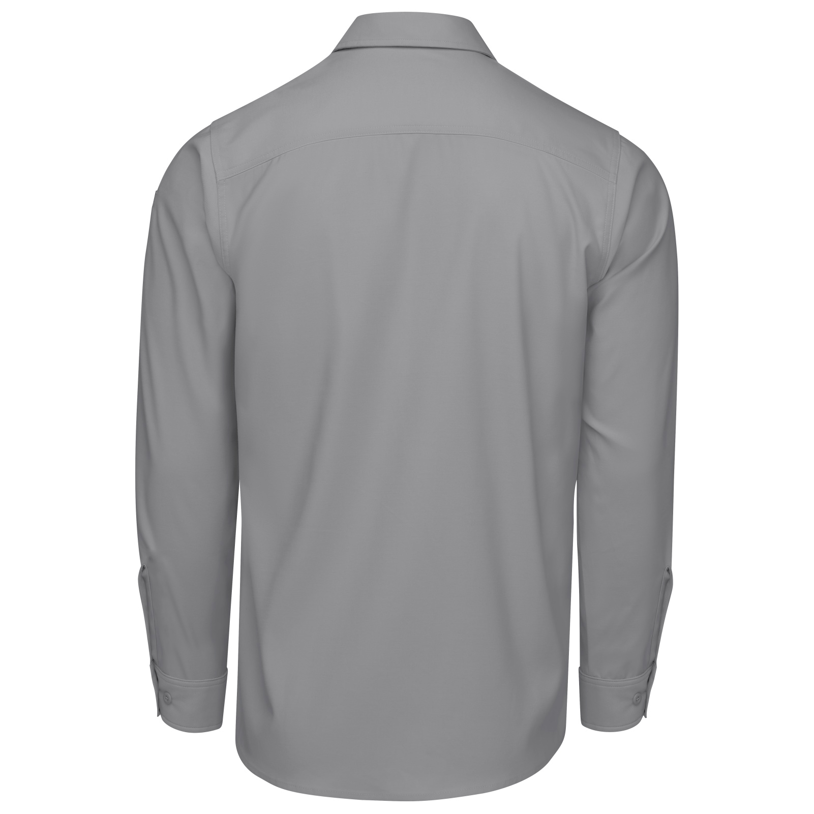 Cornerstone Long Sleeve Work Shirt – Tan, Size Large, 65/35 Polyester Cotton Blend, Made In Haiti