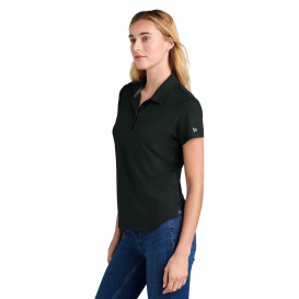 New Era LNEA225 Ladies Power Polo - Black