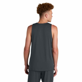 Sport-Tek ST551 PosiCharge Competitor Rev Tank - Iron Grey/White