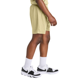 Sport-Tek YST5100 Youth PosiCharge Mesh 5" Shorts - Vegas Gold