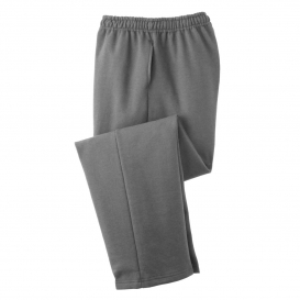 Gildan 12300 DryBlend Open Hem Sweatpants - Sport Grey