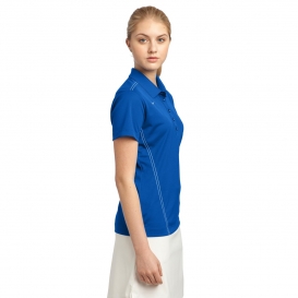 Nike 452885 Ladies Dri-FIT Sport Swoosh Pique Polo - Blue Sapphire