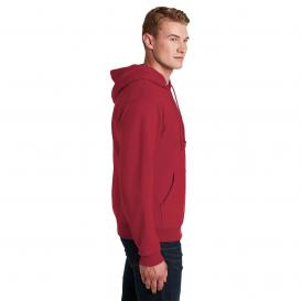 Jerzees 4997M Super Sweats NuBlend Pullover Hooded Sweatshirt - True Red