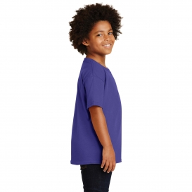 Gildan 5000B Youth Heavy 100% Cotton T-Shirt - Cobalt