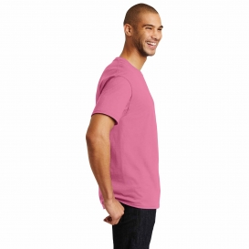 Hanes 5250 Authentic 100% Cotton T-Shirt - Pink