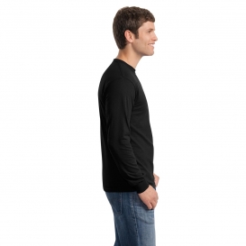 Gildan 5400 Heavy Cotton Long Sleeve T-Shirt - Black