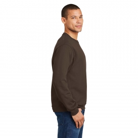 Jerzees 562M NuBlend Crewneck Sweatshirt - Chocolate