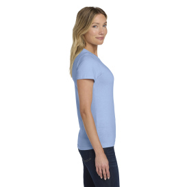 Gildan 64000L Softstyle Junior Fit T-Shirt - Light Blue