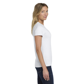 Gildan 64000L Softstyle Women\'s T-Shirt - White